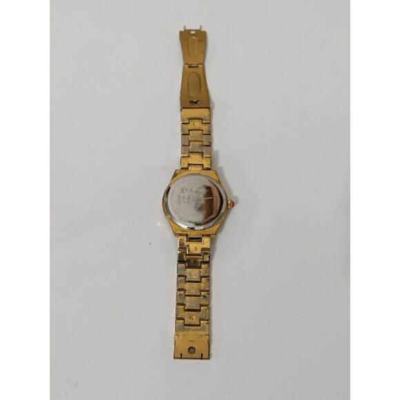 Betsey Johnson‎ Watch Women's BJ00190-44 Glitter Skull Bling Gems - Picture 6 of 7